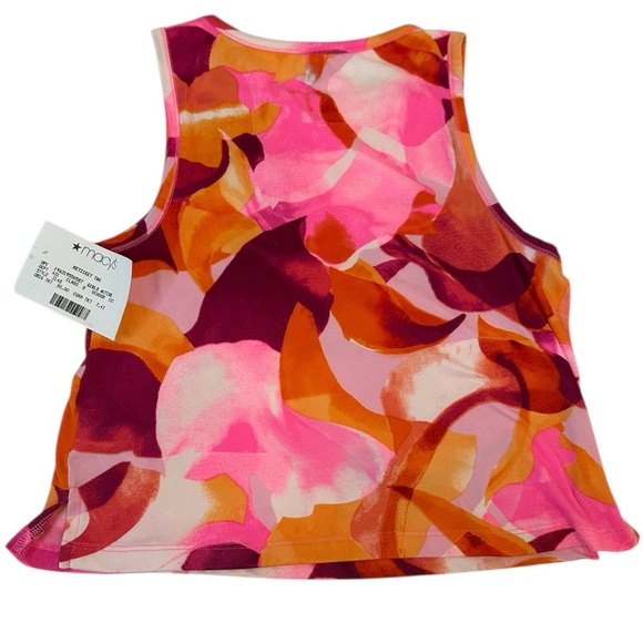 Ideology Big Girls Size M Floating Petals Sleeveless Activewear Tank Top NWT - Picture 4 of 4